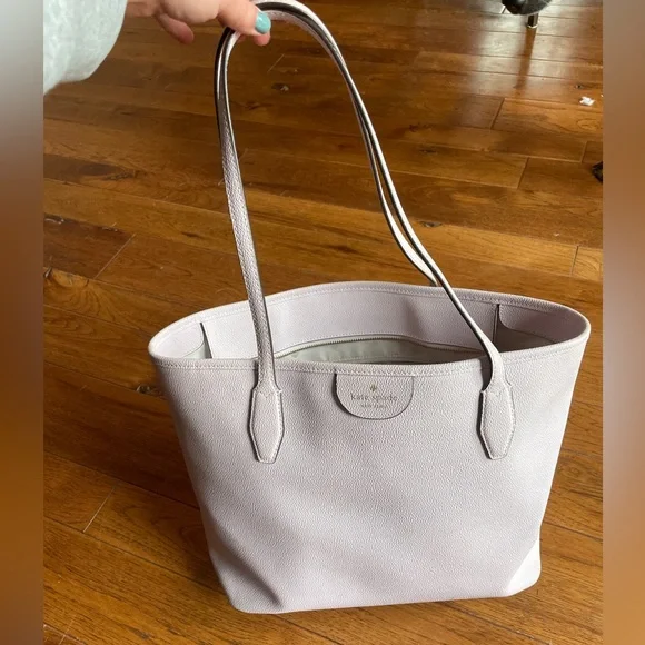 Kate Spade Lori Tote Peony Blush Bag Leather - Picture 2 of 7